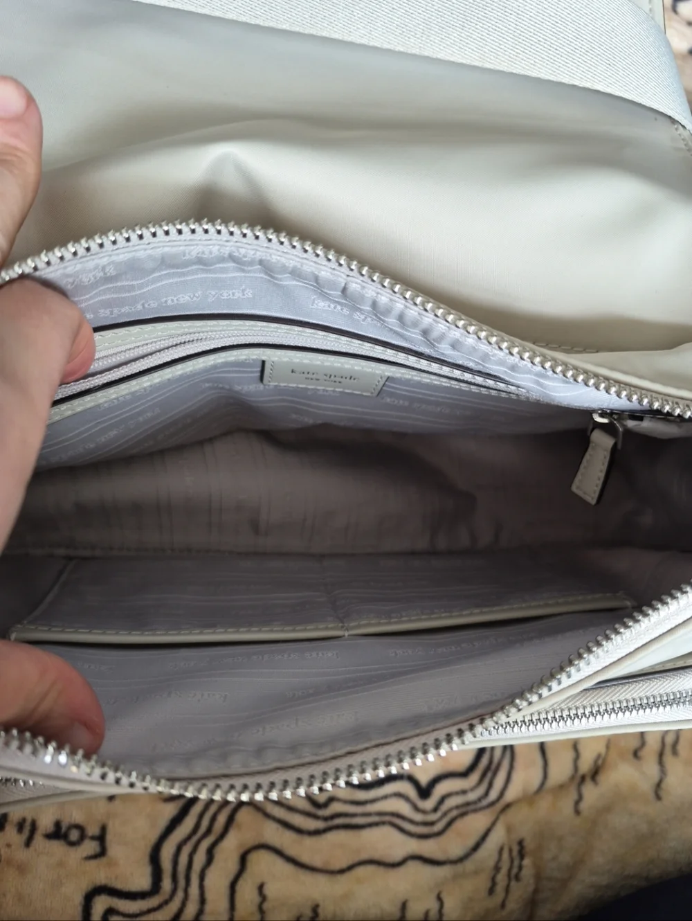 Kate Spade New York Cream/Ivory Messenger Bag